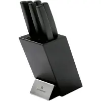 Victorinox Swiss Modern juego de cuchillos de 6-piezas negro, 6.7186.63