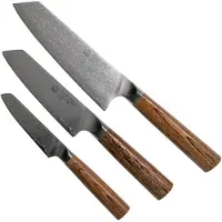 Puma IP Santoku, Paring set, 821210, Juego de cuchillos de 3 piezas