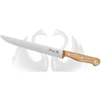 Due Cigni Tuscany 2C744-22OL cuchillo para trinchar 22 cm madera de olivo