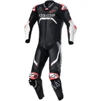 Alpinestars Mono GP Tech V 4 Monos de cuero de una pieza Negro/Blanco/Rojo 50 hombres
