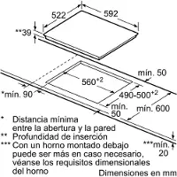 Balay Placa Vitrocerámica 3eb765lq 60 Cm