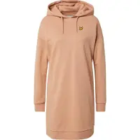 Lyle & Scott Hoodie Dress W795 Dusty Peach Talla: 6 | Vestidos Midi Outlet | Mujer | Naranja