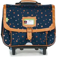 Tann'S Mochila ETOILE MARINE TROLLEY CARTABLE 38CM niña - Azul - única