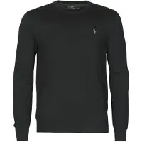 Ralph Lauren para hombre. 710684957008 Jersey de algodón Slim Fit negro (XS), Casual, Clásico, outlet 2026.