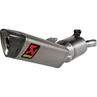 Akrapovic Silenciador Homologado Slip On Slip-on Line Moto Guzzi V85 Tt S-mg8so2-hftt