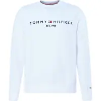 Tommy Hilfiger Sudadera 'Logo Embroidery Flex' navy / rojo / blanco
