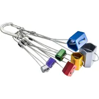 Black Diamond - Empotradores escalada - Hex Set #4-10 - Gris