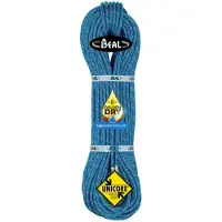 BEAL - Cuerdas Escalada - Ice Line 8.1mm Golden Dry Emeraude - Talla 70 m - Azul