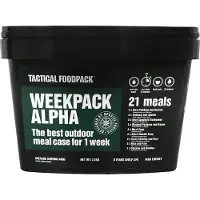 Tactical Foodpack - Alimentación/hidratación - Weekpack Alpha 2210g