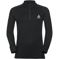 Odlo - Kid's BL Top Turtle Neck L/S Half Zip Active - Ropa interior fibra sintética size 152, negro