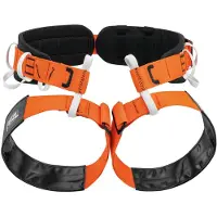 Petzl - Arneses Escalada - Aven Naranja/ Negro - Talla M