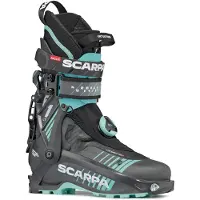 Scarpa - Botas de esquí de travesía - F1 LT W Carbon Aqua - Talla 39,5 - Negro