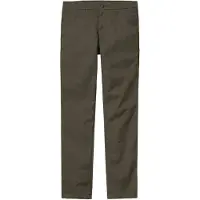Carhartt WIP - Pantalones - Sid Pant Stretch Twill Cypress Rinsed de Algodón - Talla 29 US - Verde
