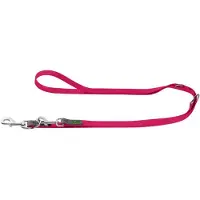 Hunter - Adjustable Leash Convenience - Correa para perro size Länge max. 200 cm - Breite 2,0 cm, raspberry