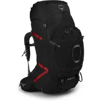 Osprey - Mochilas de trekking - Aether Plus 85 Black - Talla S/M - Negro
