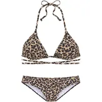Bruno Banani Bikini ecru / arena / marrón / negro