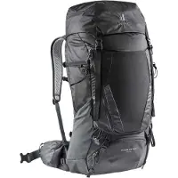 Deuter - Mochilas de trekking - Futura Air Trek 50+10 Black Graphite - Negro