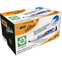 BIC Rotulador De Pizarra Blanca Velleda Punta Gruesa