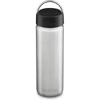 Klean Kanteen - Wide with Loop Cap - Botella size 800 ml, gris