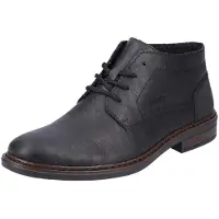 Rieker Botas con cordones negro