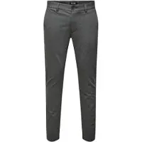 Only & Sons Pantalón chino 'ONSMark' antracita
