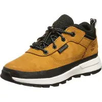 Timberland para niño. TB0A2GDA2311 Zapatillas de piel con cordones Field Trekker amarillo (24), Plano, Casual, moda infantil, out