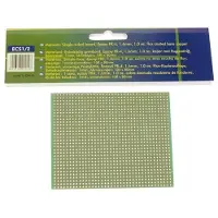Velleman ECS1/2, placa de circuito impreso, 100 mm, 80 mm
