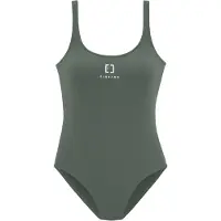 Elbsand Traje de baño oliva / negro / blanco