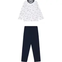 Jacky Pijama navy / negro / blanco