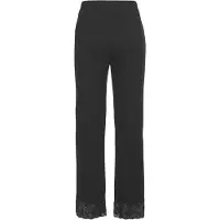LASCANA Pantalón de pijama negro