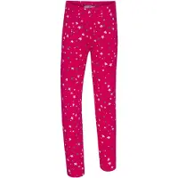 Happy girls Leggings azul / frambuesa / plata / blanco