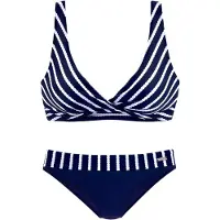 LASCANA Bikini navy / blanco