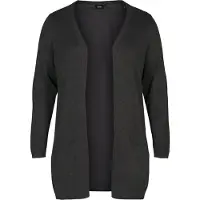 Zizzi Cárdigan 'Carrie' gris oscuro