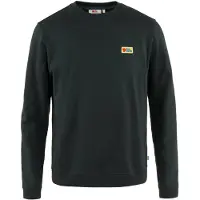 Fjällräven - Sudaderas - Vardag Sweater M Black de Algodón - Talla M - Negro