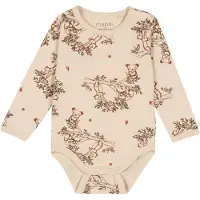 Fixoni Pijama entero/body beige / marrón / verde oscuro