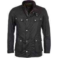 Barbour Chaqueta de invierno 'DUKE' verde oscuro