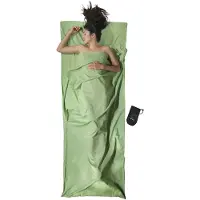 Cocoon - TravelSheet Organic Cotton - Saco de dormir de viaje size 220 x 90 cm, verde