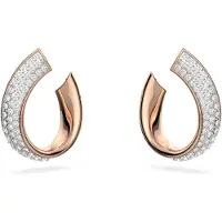Swarovski Pendientes 'Exist' oro rosa