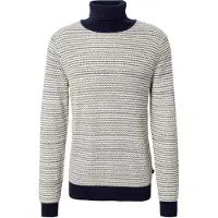 Casual Friday Jersey 'Karl' kitt / navy