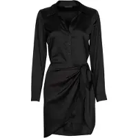Guess Marciano GUESS Eco Es Ls Alya Dress Jet Black A996 Talla: XS | Blusón Outlet | Mujer | Negro