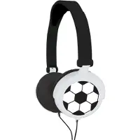 Lexibook Auriculares De Fútbol Plegables Con Cable Y Puerto Usb