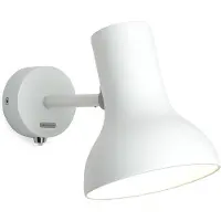 Anglepoise Lámpara de pared Type 75 con enchufe, blanca