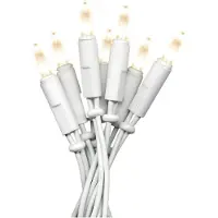 Star Trading P-LED, Guirnalda decorativa ligera, blanca, IP20, 35 bombillas, LED, 2,1 W