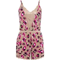 LASCANA Pijama chamois / cyclam / rosa / negro