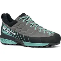 Scarpa - Zapatillas de senderismo Mujer - Mescalito GTX W Midgray Aqua para Mujer de Cuero - Talla 41 - Azul