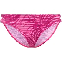 LASCANA Braga de bikini deportiva rosa / rosa oscuro / blanco