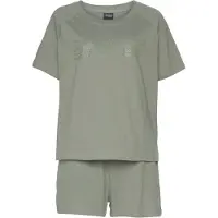 Kangaroos Pijama de pantalón corto oliva