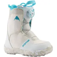 Burton - Botas de snowboard niños - Grom Boa White - Talla Infantil 29 - Blanco