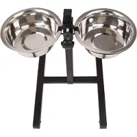 Nobleza Comedero Para Perros Double Adjustable Shelf