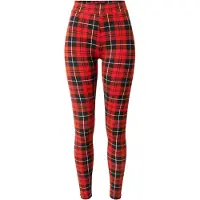 Urban Classics Leggings rojo / negro / blanco